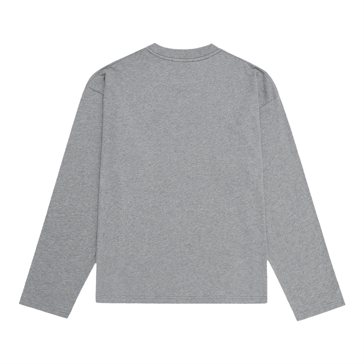 210 GSM Ultra Soft long sleeve in Flower Gray — back