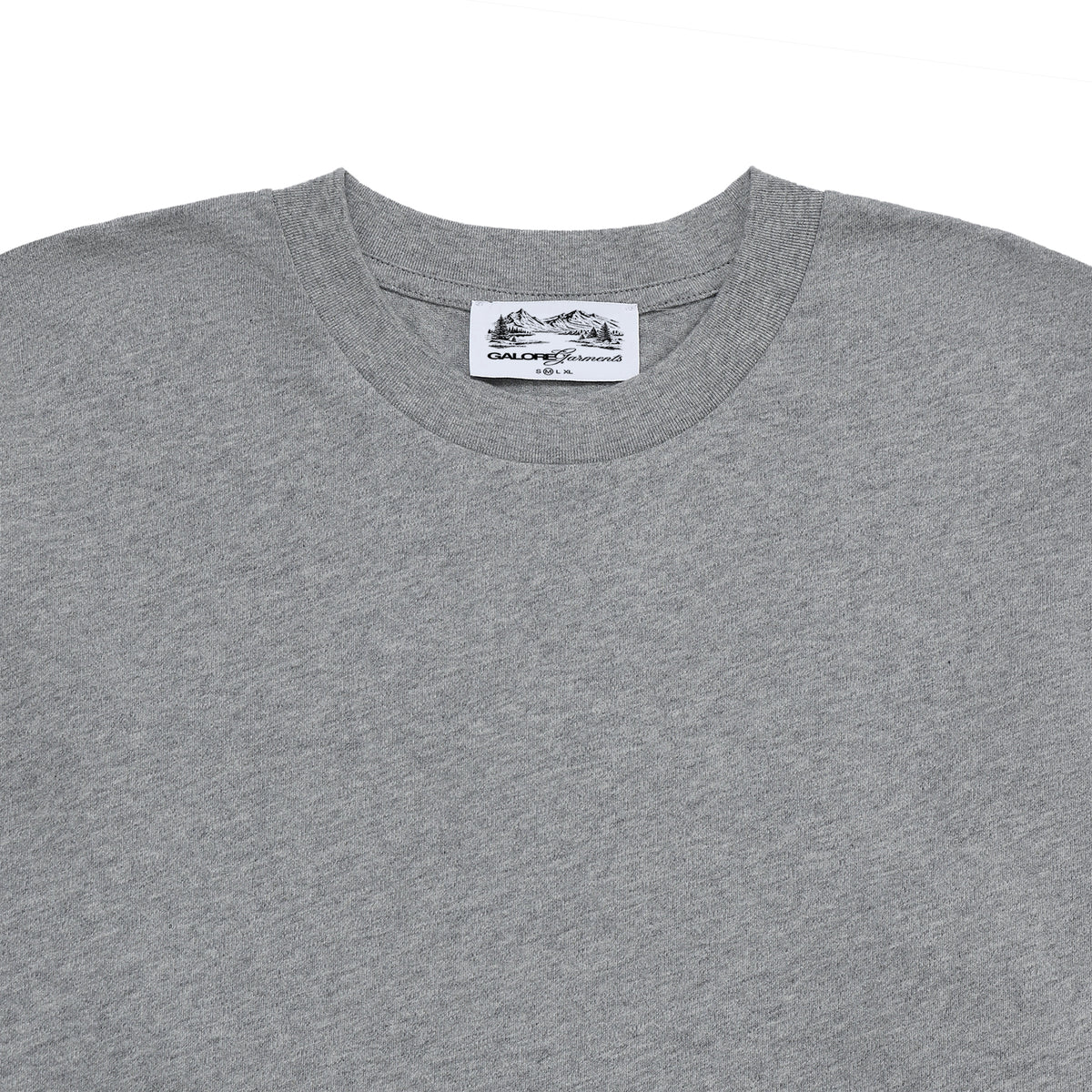 210 GSM Ultra Soft long sleeve in Flower Gray — detail 5