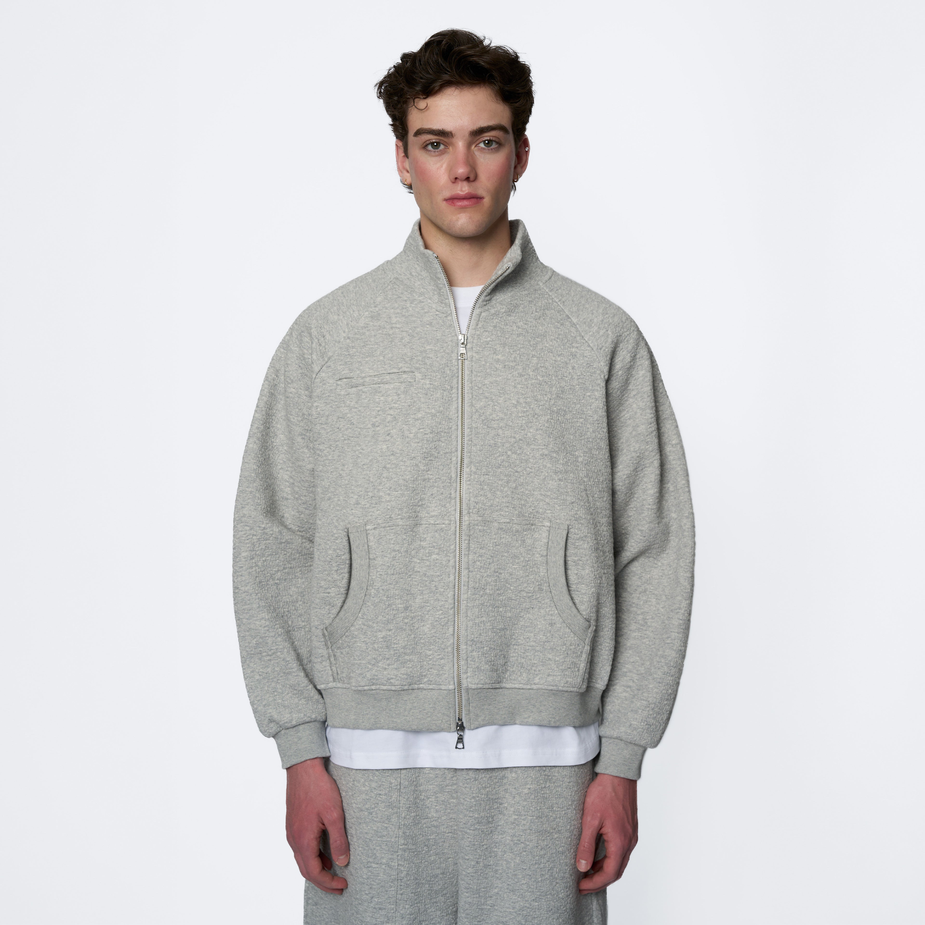 380 GSM JACKET / BUBBLE KNIT