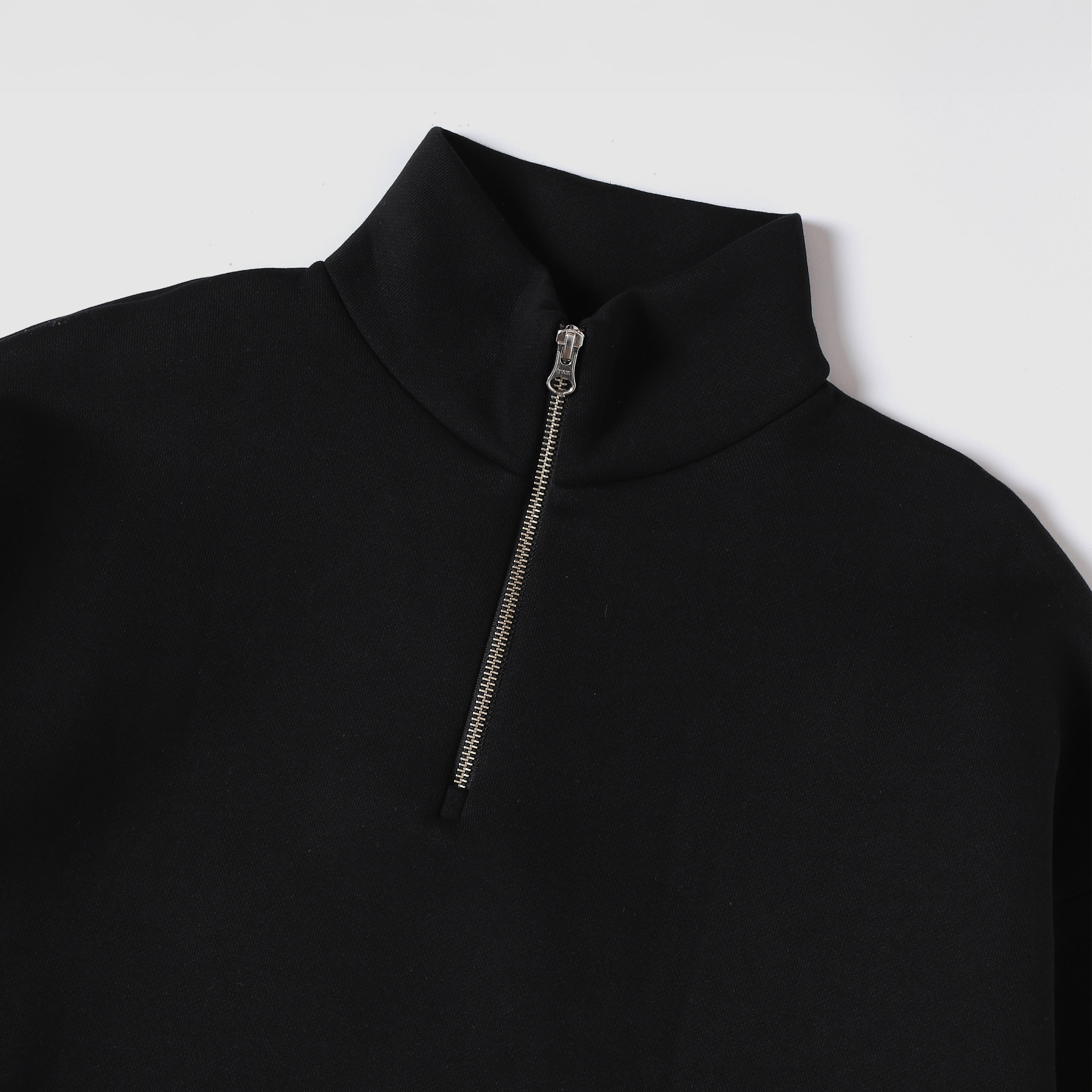 630 GSM QUARTER-ZIP / BOXY