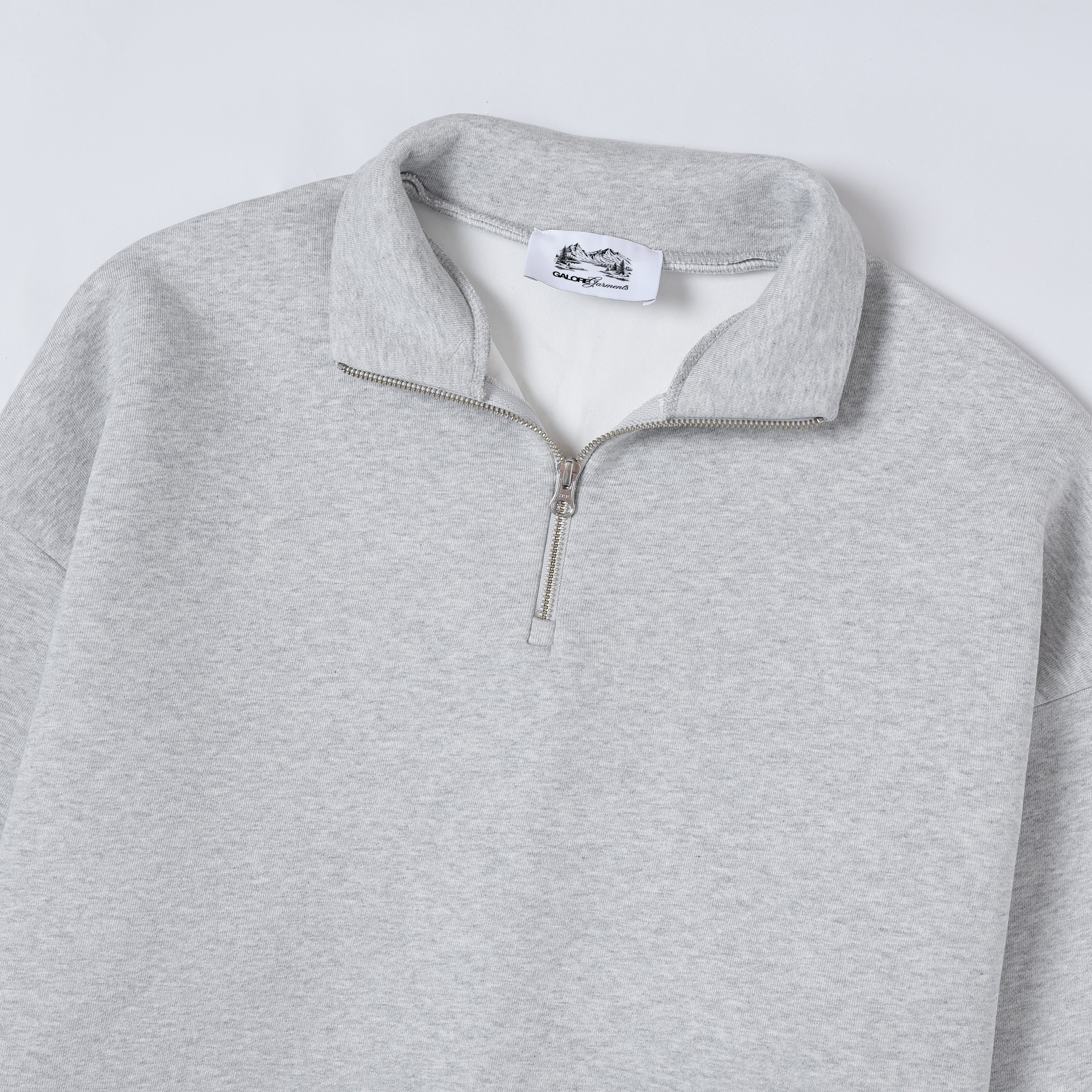 630 GSM QUARTER-ZIP / BOXY
