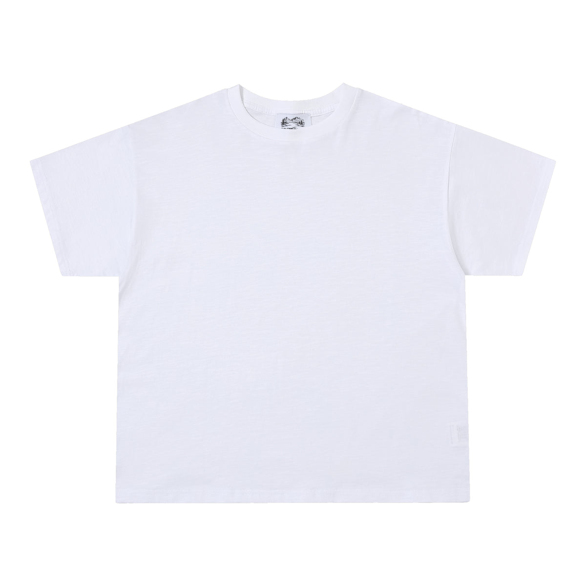 200 GSM T-Shirt Relaxed – White front