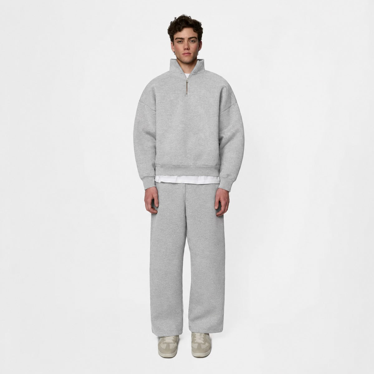630 GSM QUARTER-ZIP / BOXY