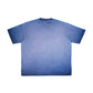 250GSM T-SHIRT / ACID WASH BLUE