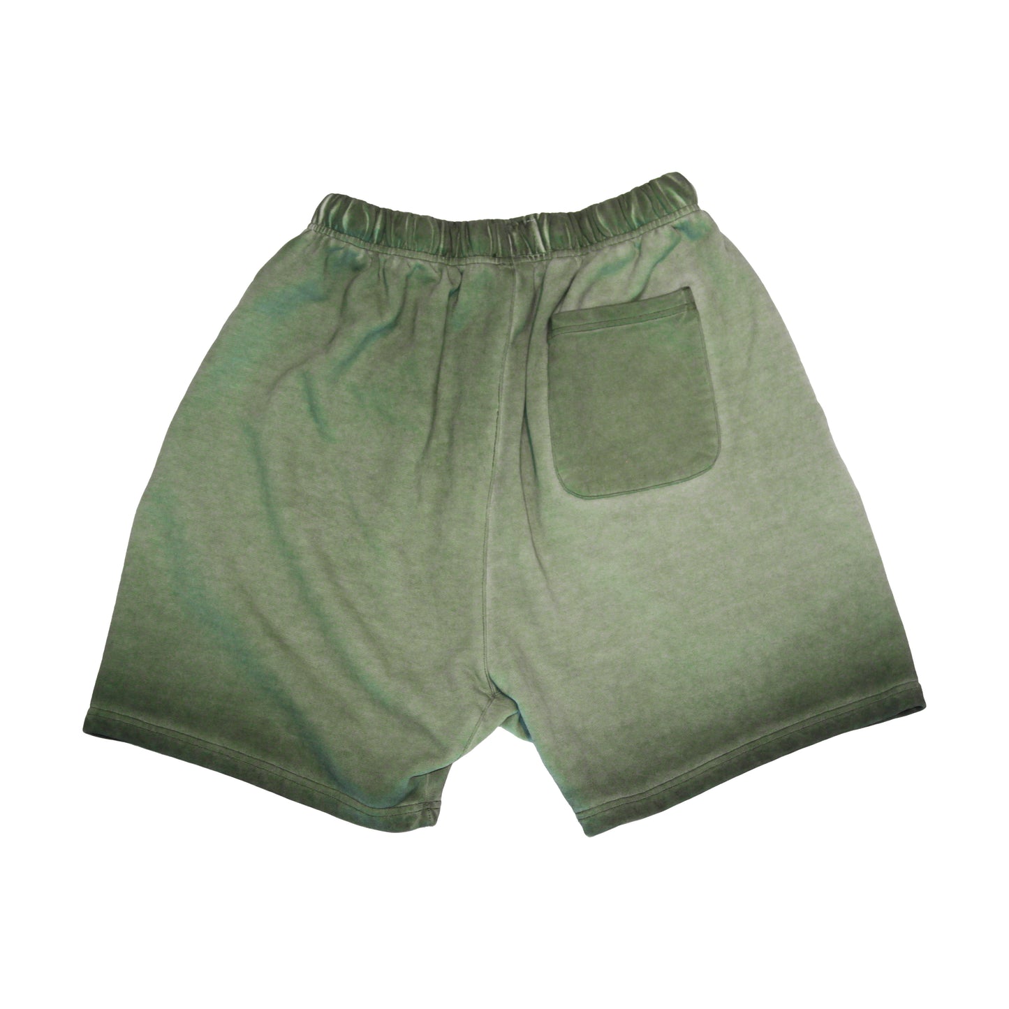 250GSM SHORTS / ACID WASH GREEN