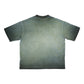 250GSM T-SHIRT / ACID WASH GREEN