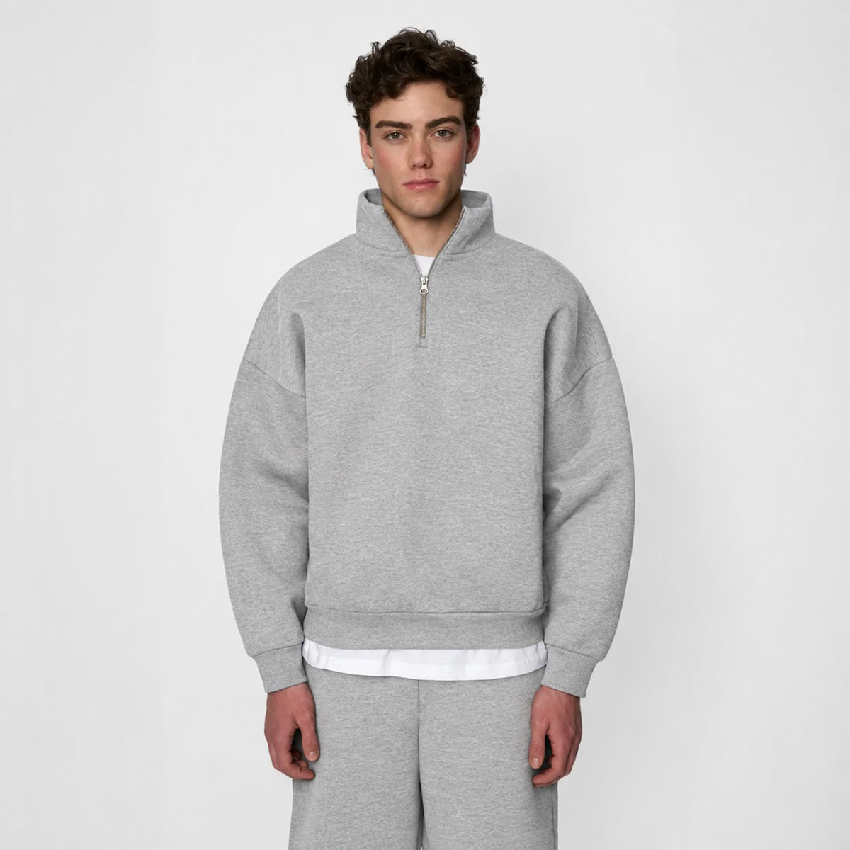 630 GSM QUARTER-ZIP / BOXY